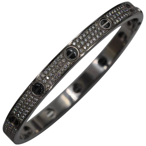 black cartier love bracelet|genuine cartier bracelets.